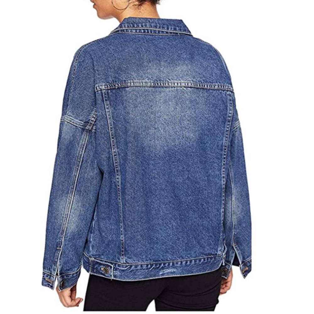 Distressed Denim Jacket - Picture 2 of 3
